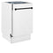 Autograph Edition 18 In. Compact 3rd Rack Top Control Dishwasher In White Matte With Matte Black Accent Handle, 51dba