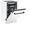 Autograph Edition 18 In. Compact 3rd Rack Top Control Dishwasher In White Matte With Matte Black Accent Handle, 51dba