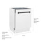 Autograph Edition 24 In. 3rd Rack Top Control Tall Tub Dishwasher In White Matte With Matte Black Accent Handle, 51dba