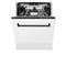 Autograph Edition 24 In. 3rd Rack Top Control Tall Tub Dishwasher In White Matte With Matte Black Accent Handle, 51dba