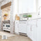 24 In. Top Control Dishwasher With Matte White Panel And Traditional Style Handle, 52dba