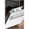 24 In. Top Control Dishwasher With White Matte Panel And Modern Style Handle, 52dba