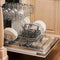 24 In. Top Control Dishwasher With White Matte Panel And Modern Style Handle, 52dba