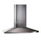 35-7/16-Inch x 27-9/16-Inch Convertible Island Chimney Range Hood, 550 Max Blower CFM