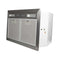 20.5 in. Ducted Wall Mount Range Hood Insert with LED Lighting
