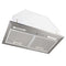 20.5 in. Ducted Wall Mount Range Hood Insert with LED Lighting