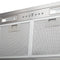20.5 in. Ducted Wall Mount Range Hood Insert with LED Lighting