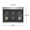 36" Gas Rangetop