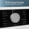 4.0 cu. ft. Front Load Electric Dryer