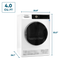 4.0 cu. ft. Front Load Electric Dryer