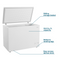 Element 10.0 cu. ft. Chest Freezer - White (ECF10MD2EW)