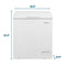 5.0 Cu. Ft. Chest Freezer