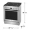 30" Dual-Fuel Freestanding Range
