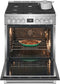 30" Dual-Fuel Freestanding Range