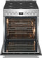 30" Dual-Fuel Freestanding Range