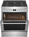 30" Dual-Fuel Freestanding Range
