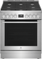 30" Dual-Fuel Freestanding Range