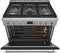 36" Dual-Fuel Freestanding Range