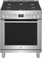 30" Front Control Freestanding Gas Range