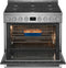 36" Front Control Freestanding Gas Range