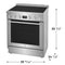 30" Induction Freestanding Range