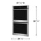 30" Electric Double Wall Oven with Air Sous Vide