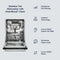 24" Stainless Steel Tub Built-In Dishwasher with SmartBoost™