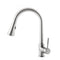 Edison Pull Down Single Handle Kitchen Faucet In Brushed Nickel