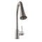 Edison Pull Down Single Handle Kitchen Faucet In Brushed Nickel