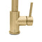 Autograph Edition Edison Pull Down Single Handle Kitchen Faucet In Champagne Bronze