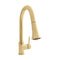 Autograph Edition Edison Pull Down Single Handle Kitchen Faucet In Polished Gold