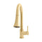 Autograph Edition Edison Pull Down Single Handle Kitchen Faucet In Polished Gold