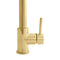 Autograph Edition Edison Pull Down Single Handle Kitchen Faucet In Polished Gold