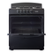 Element 4.0 Cu. Ft. 30” 4-Burner Gas Range - Black (EEGR3A4MCCB)