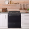 Element 4.0 Cu. Ft. 30” 4-Burner Gas Range - Black (EEGR3A4MCCB)
