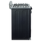 Element 4.0 Cu. Ft. 30” 4-Burner Gas Range - Stainless Steel (EEGR3A4MCCS)