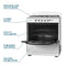 4.0 Cu. Ft. 30” 4-burner Gas Range