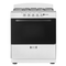 Element 4.0 Cu. Ft. 30” 4-Burner Gas Range - White (EEGR3A4MCCW)