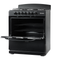 Element 4.0 Cu. Ft. 30” 6-Burner Gas Range - Black (EEGR3A6MCCB)