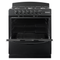 Element 4.0 Cu. Ft. 30” 6-Burner Gas Range - Black (EEGR3A6MCCB)