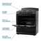 Element 4.0 Cu. Ft. 30” 6-Burner Gas Range - Black (EEGR3A6MCCB)