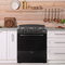 Element 4.0 Cu. Ft. 30” 6-Burner Gas Range - Black (EEGR3A6MCCB)