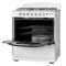 Element 4.0 Cu. Ft. 30” 6-Burner Gas Range - White (EEGR3A6MCCW)