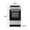 1.9 Cu. Ft. 20” Electric Range