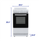 Element 1.9 Cu. Ft. 20” Electric Range - White (EER204MSCW)