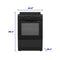2.4 Cu. Ft. 24” Electric Range