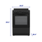 Element 2.4 Cu. Ft. 24” Electric Range - Black (EER244MSCB)
