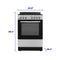 2.4 Cu. Ft. 24” Electric Range
