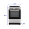 Element 2.4 Cu. Ft. 24” Electric Range - Stainless Steel (EER244MSCS)