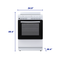 Element 2.4 Cu. Ft. 24” Electric Range - White (EER244MSCW)